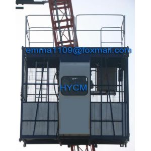 SC200 2000KG Cab Tilt Building Construction Man-Lift Passenger Hoist