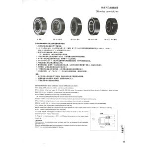 high quality R&B brand CSK20P 2RS transmission one way clutch bearings