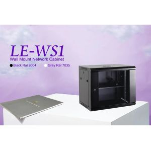 19 Inch Wall Mount Data Center Cabinet with Welded Frame Removable Side Panels