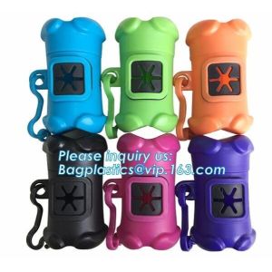 Wholesale Pet Waste Bag Bone dispense Printing Environmental Protection