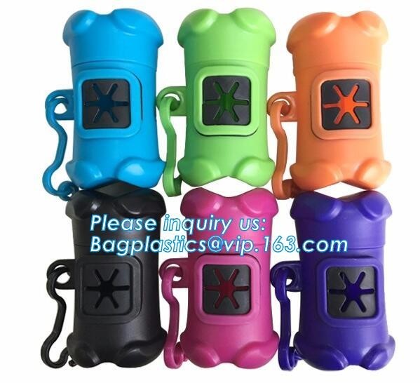 Wholesale Pet Waste Bag Bone dispense Printing Environmental Protection