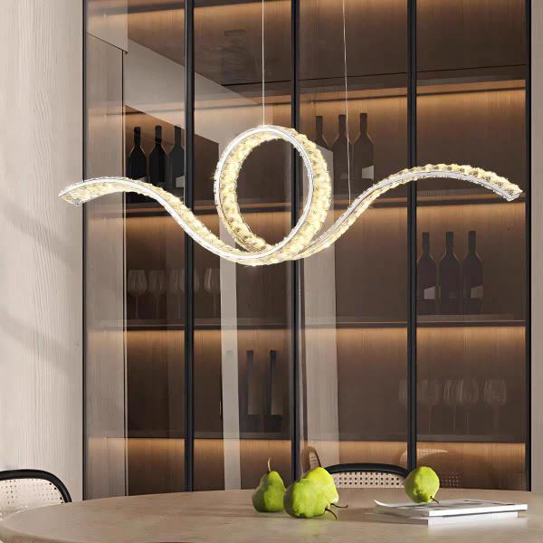 Buy High Quality Luxury Modern Crystal Chandelier Lighting Indoor Pendant Lights Lamp at wholesale prices