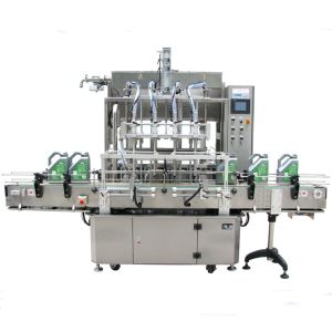 50ml 0.6Mpa Bottle Liquid Filling Machine Piston Pump Cream Filling 8 Nozzles