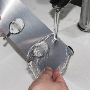 Strongly Holding Power Bathroom Wall Hooks Self Adhesive Storage