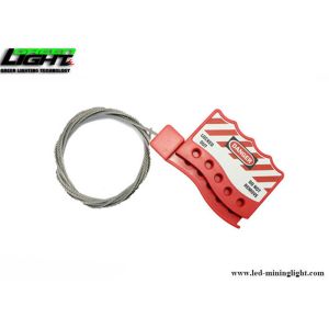 Nylon PA SUS304 1.8M Length Adjustable Cable Lockout