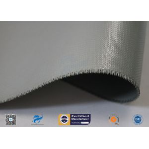 Two Side Silicone Coated Glass Fabric / Silicone Rubber Coated Fiberglass Fabric
