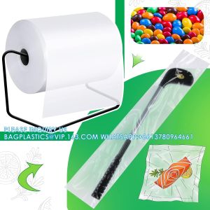 Polyethylene Flat Tube Rolls 3"Wx100'Lx1.5 mil thick. For Packing and Poly Bag