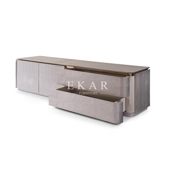 Living Room Simple Design Wood Cabinet Modern Tv Stand W009H12A