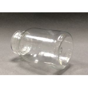 White Transparent Round Container PS Cover Material High Homogeneity