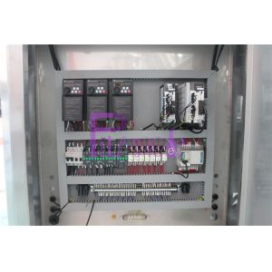 Double Driving Four Blades Installed Bottle Labeling Machine With Panasonic