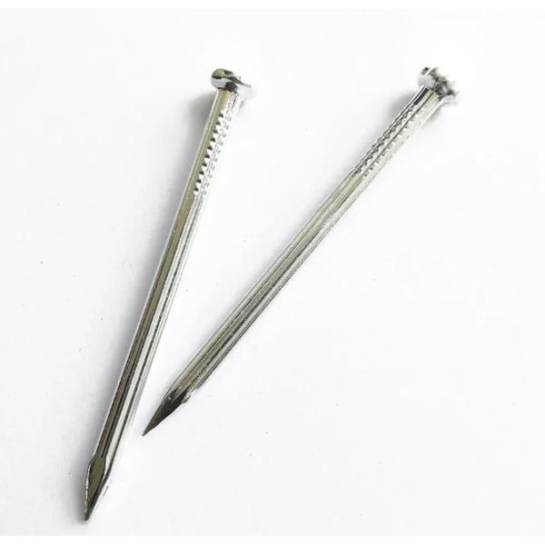 Buy Galvanised Grooved Shank Concrete Nails bulk packing 55# Steel at wholesale prices