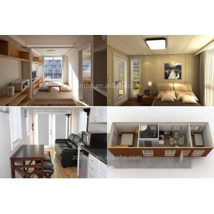 Zontop Modern Luxury Quick Concrete Construction Complete Large Contemporary