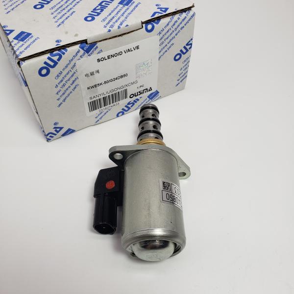 KWE5K-50 G24DB50 Excavator Solenoid Valve For XCMG