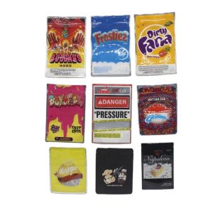 Mylar Custom Food Packaging Bags 150g Doypack Stand Up ziplockk Bags