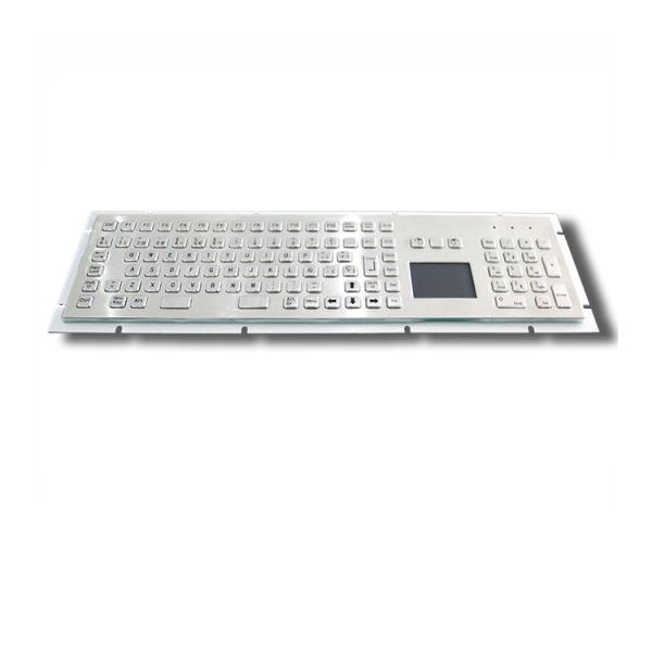 Ip65 Rugged Keyboard With Touchpad Rear Mounting