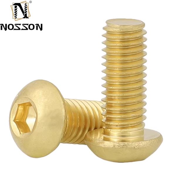 Flat Head Style M2-M8 Brass Phillips Countersunk Machine Screws with Excellent Durability and Plain Finish