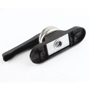 External Frame Aluminium Alloy UPVC Crescent Moon Lock with Powder Coated Finish