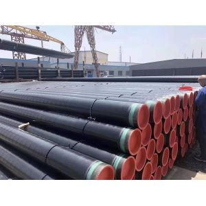 High Extensibility Large Caliber Plastic Coated Q235 Steel Pipe