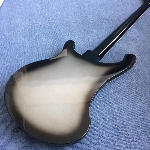 Best Bass Top quality Rick 4003 model Ricken 4 strings Electric Bass guitar in Metal color Chrome hardware, Free shippin