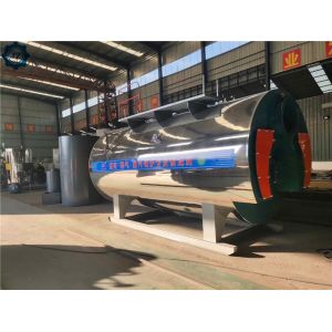 3 Ton 200 Bhp 3000kg Industrial Gas Oil Fired Steam Boiler For Building