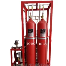 Inert Fire Extinguishing System Automatic Inergen Clean Agent Gas Fire