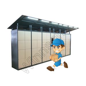 Barcode Intelligent Oem Parcel Cabinet Box