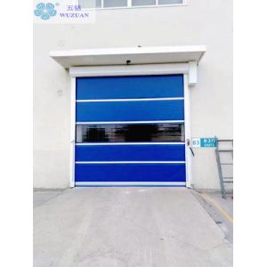 Industrial Electric PVC High Speed Roll up Door Automatic Plastic Fast Rapid