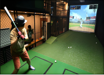 Quality Interactive Baseball Simulator Training Digital Sport Games Customized for sale