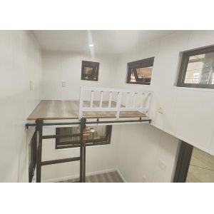 Prefab Kit Home Modern Prefabricated Tiny House With Double Glazing Windows