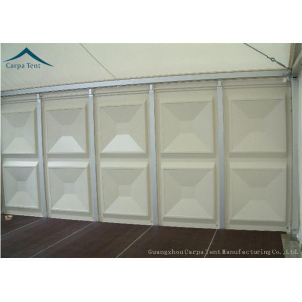 Aluminum Structure Outdoor Warehouse Tents 20m * 40m With ABS Solid Wall