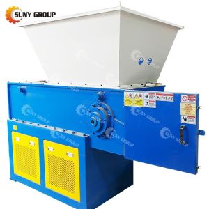 38kW Plastic Bottle Shredder Crusher Recycling Machine with Customizable Inlet