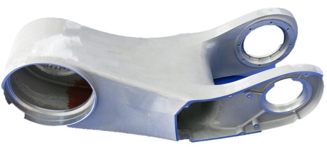 Buy Material A356 Robotic Arm Parts Aluminum Gravity Casting ISO Certification at wholesale prices