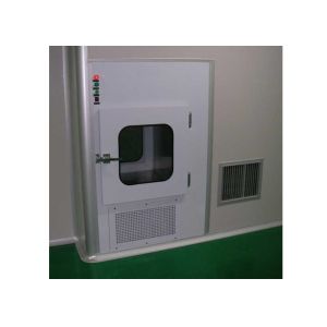 Polished Cold Rolled Steel Air Shower Pass Box with UV Lamp and Rapid Airflow