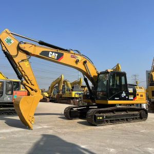 Good Condition Caterpillar 320DL Excavator With Breaker Hammer Line For Mining