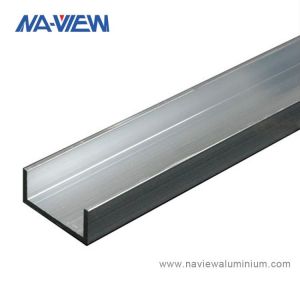 Extruded Aluminium U Channel Shaped Section Extrusions Profiles Supplier Company
