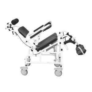 Aluminium Alloy Portable Bathroom Chair For Disabled Hospital