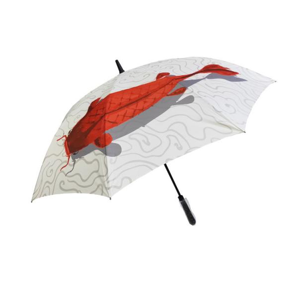 Buy BV Approval Custom Printed Pongee Automatic Golf Umbrellas at wholesale prices