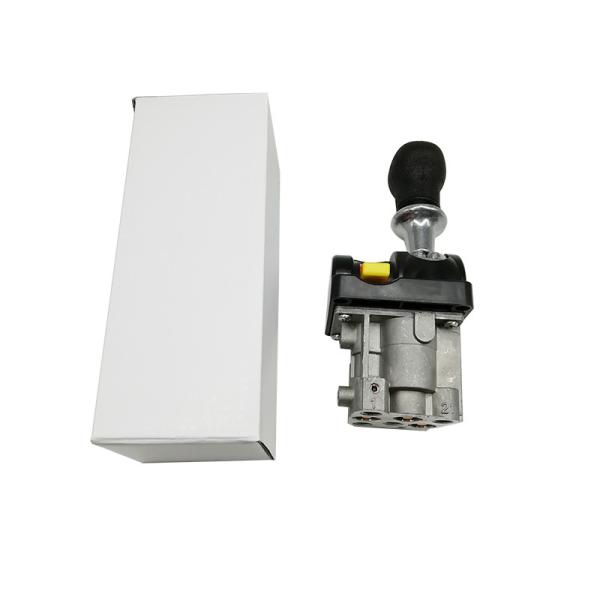 Buy Irregular Structure Dump Truck Controls Valve 1/8" PTO Control Switch Silver Color at wholesale prices