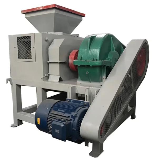 5.5KW Roller Press Briquetting Machine Sludge Power Oval Ball