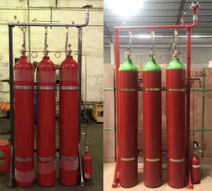 China Enclosed Flooding Argonite IG55 Inert Gas For Fire Suppression on sale