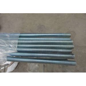 Long Metric High Strength All Thread Rod Carbon Steel Material M4 / M5 / M8 /