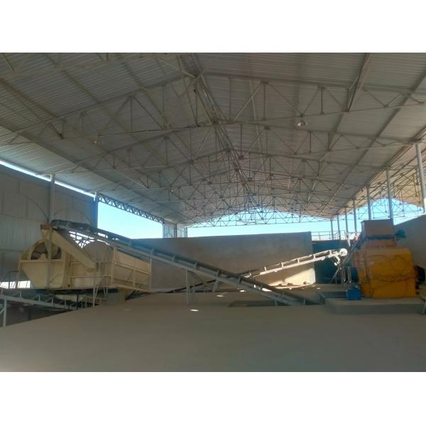 Clay Brick Production Line Roller Sieve 5.5KW 7.5KW Red Brick Making Machine