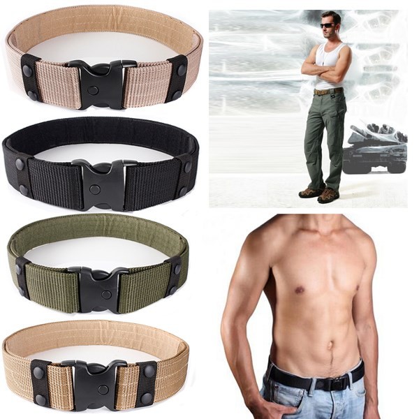 2016 New Adjustable Sport Tactical Belt Combat Rigger Militaria Military Waist