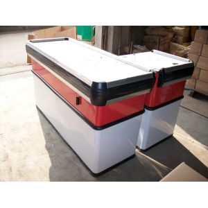 Curved Checkout Counters For Retail Stores
