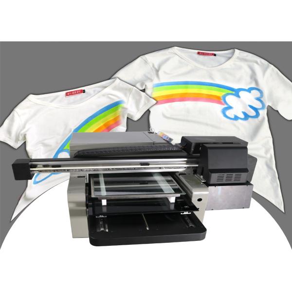 USB3.0 Cmykw Multicolor Uv Flatbed Printing Machine T Shirt Garment Digital