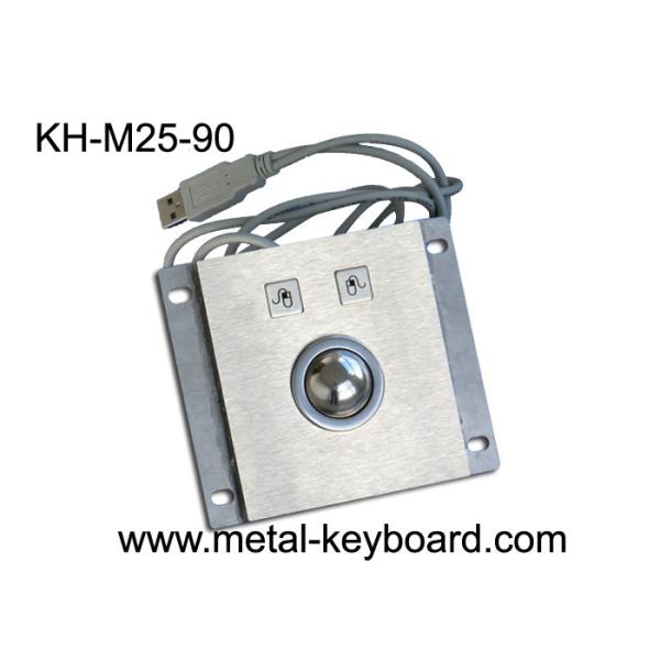 Buy Rugged Industrial Trackball Mouse , IP65 Waterproof 25MM Metal Laser Trackball at wholesale prices