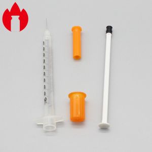Medical Injection PP Plastic Insulin Syringe 1ml Disposable