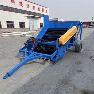 Chain Drive Rock Picker Machine Dry Cultivating Machinery With Teeth
