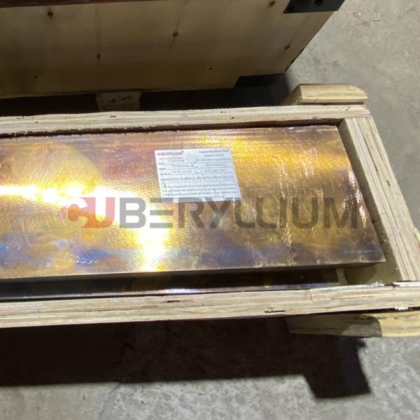 Buy Beryllium Copper C17510 Class 3 Plates Material Required With MTC at wholesale prices
