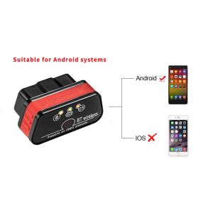 High accurace measurement Mini Elm327 Obd2ii Bluetooth Diagnostic Car EOBD